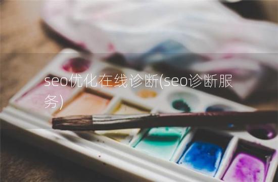 seo优化在线诊断(seo诊断服务)