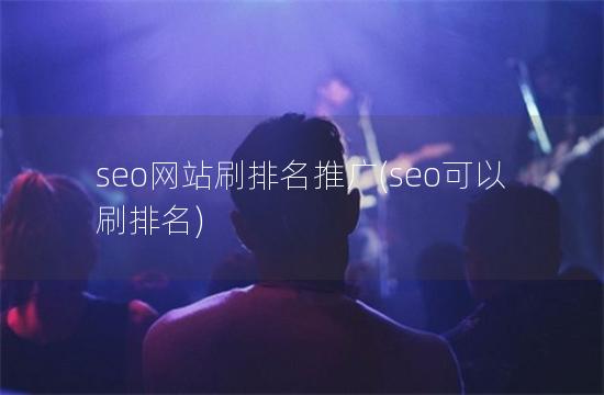 seo网站刷排名推广(seo可以刷排名)
