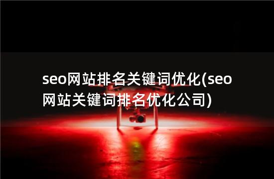 seo网站排名关键词优化(seo网站关键词排名优化公司)