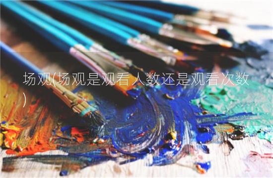 场观(场观是观看人数还是观看次数)