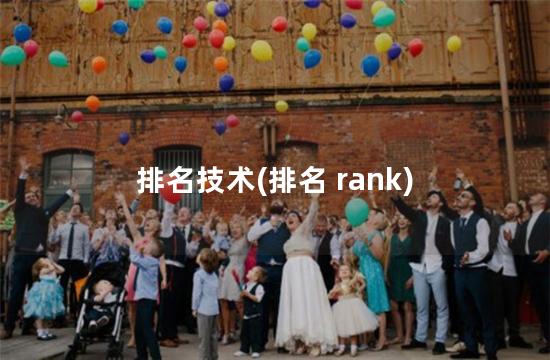 排名技术(排名 rank)