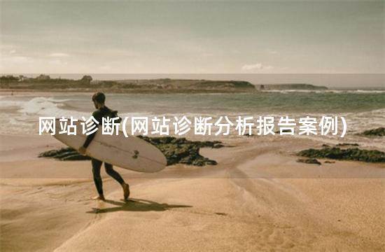 网站诊断(网站诊断分析报告案例)